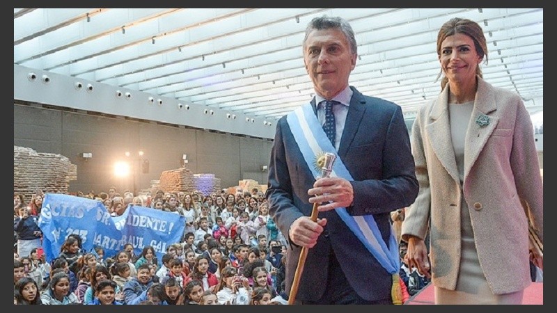 La presencia de Macri había sido puesta en duda por su descompensaación en Ecuador. 