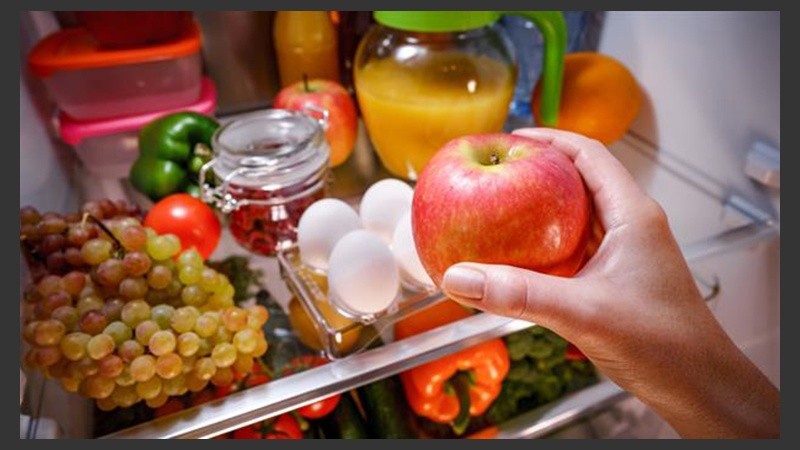 Las frutas y verduras nunca van amontonadas ni en bolsas.