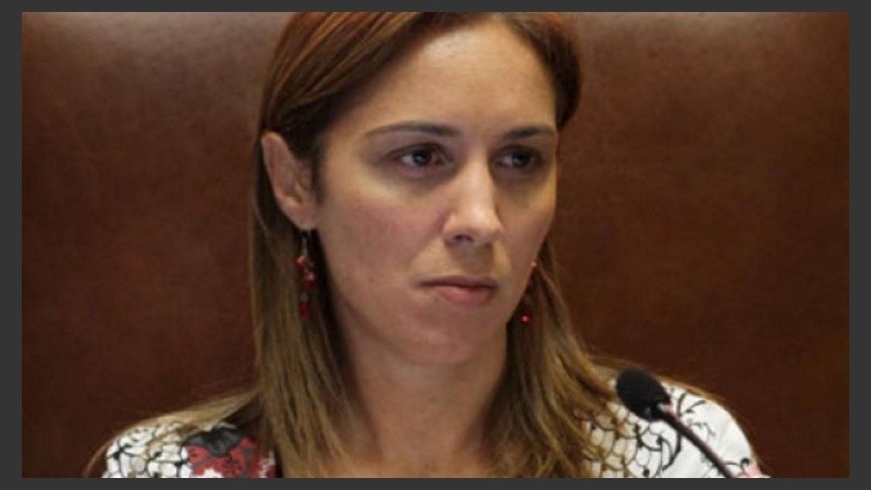 María Eugenia Vidal, responsable legal del partido político sospechado de falsificar afiliaciones y recursos en la campaña.