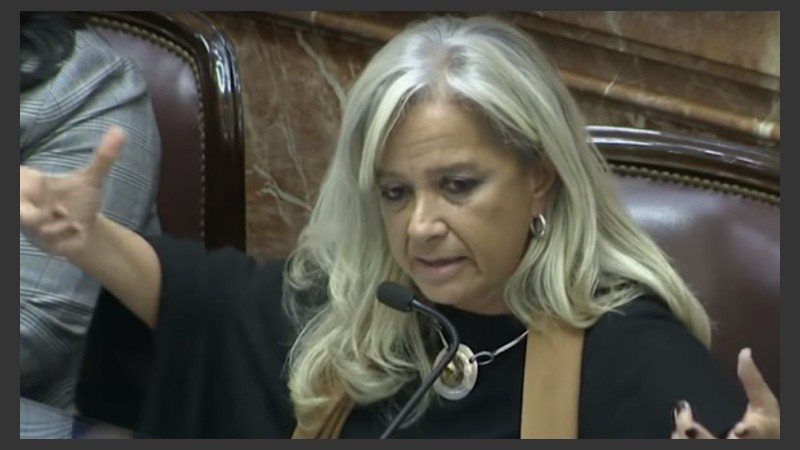María Inés Pilatti Vergara, senadora por Chaco. 