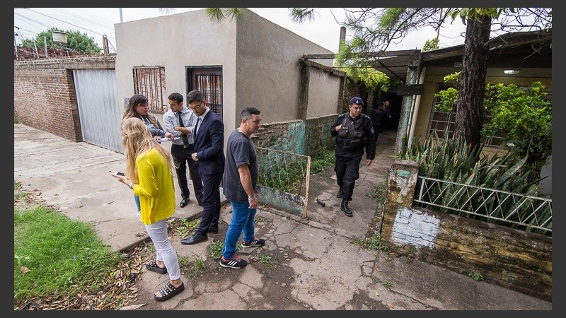 La vivienda en Capoulicán al 900 donde se encontró el cuerpo.