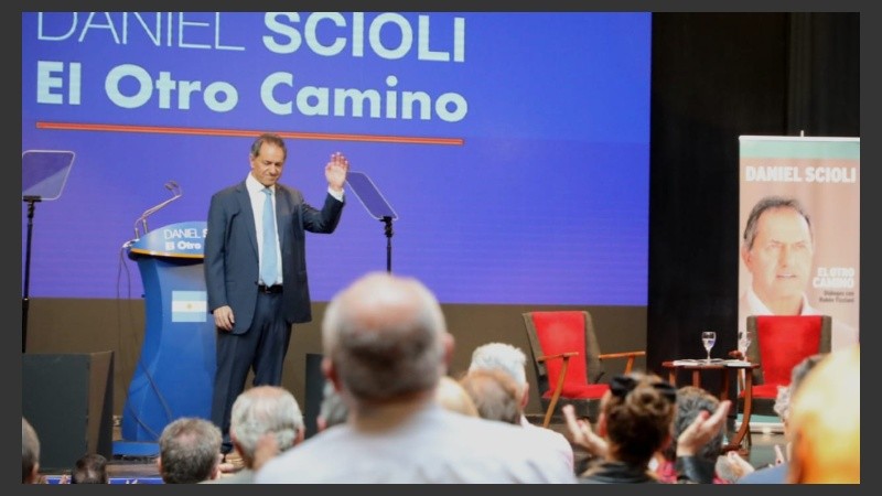 Scioli quiere ser otra vez candidato a presidente. 