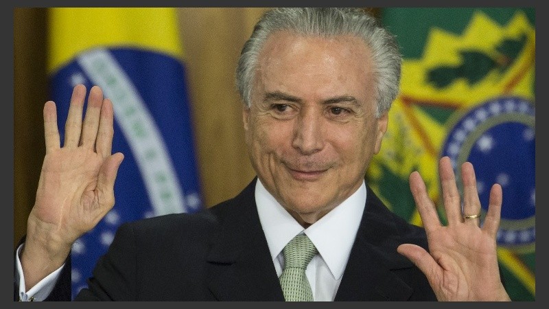 El expresidente brasileño está detenido desde la semana pasada, acusado de corrupción.