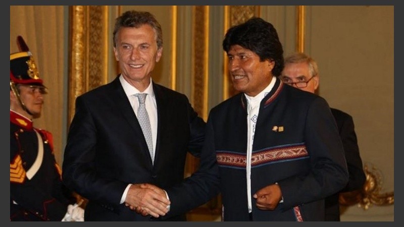 Macri recibe este lunes a su par de Bolivia.