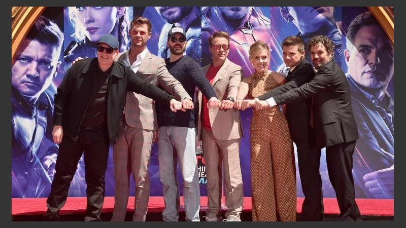 Puños adelante: los protagonistas de Avengers.