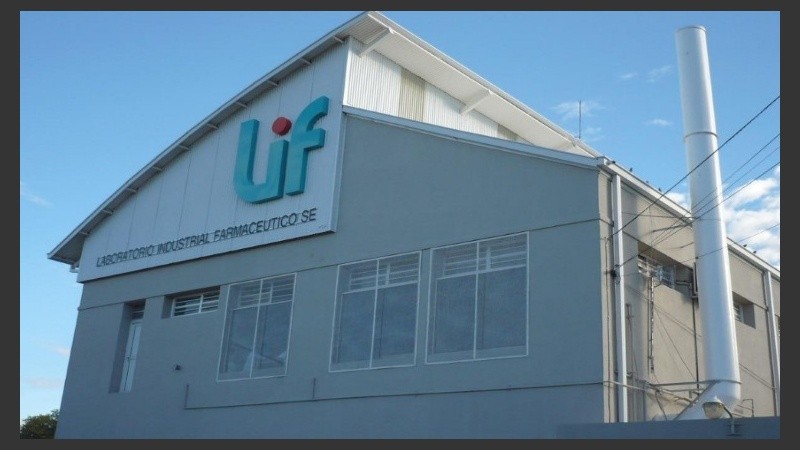 El Laboratorio Industrial Farmacéutico de Santa Fe (LIF) que elaborara el ibuprofeno pediátrico.
