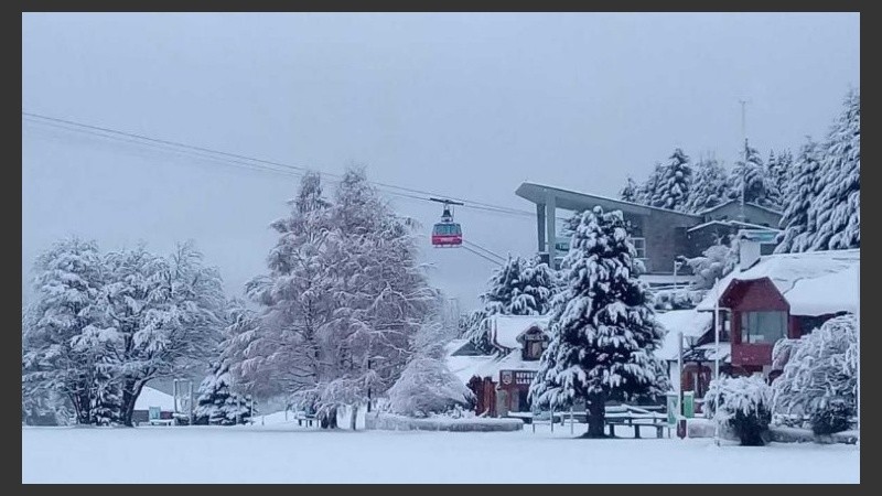 Invierno anticipado en Bariloche.