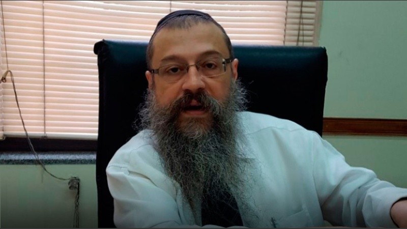 Una foto de archivo del rabino atacado.