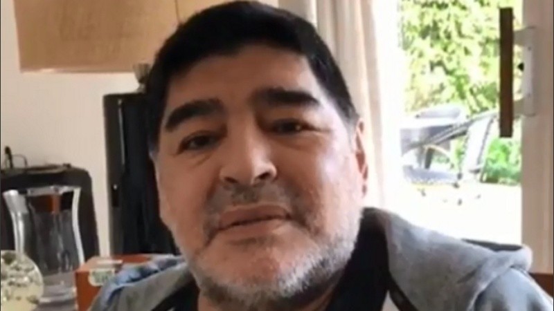 Diego Maradona se refirió a su salud en Instagram.