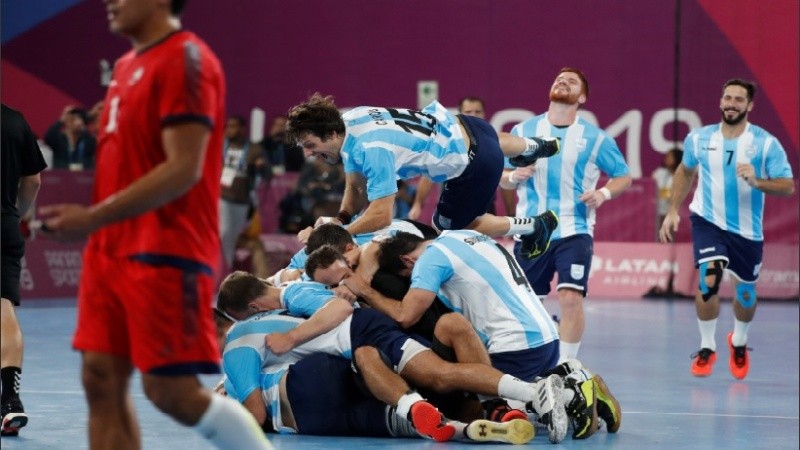 Los Gladiadores del handball, oro por primera vez.