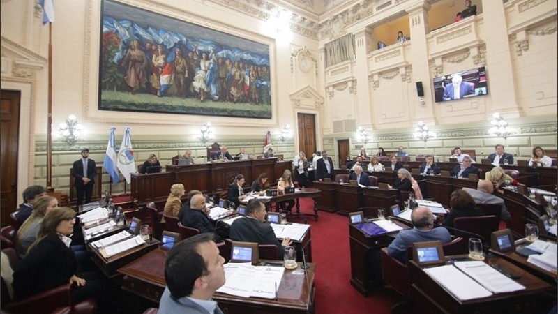 La Cámara de Diputados de la provincia tuvo intensos debates este jueves.
