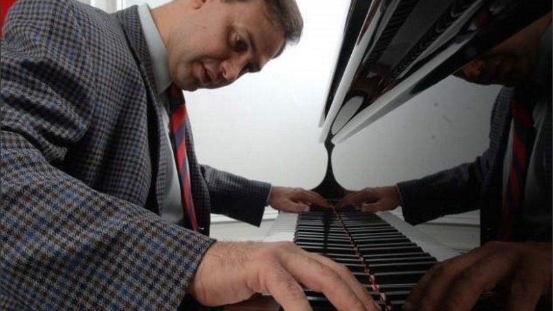El pianista Nicolás Ledesma.
