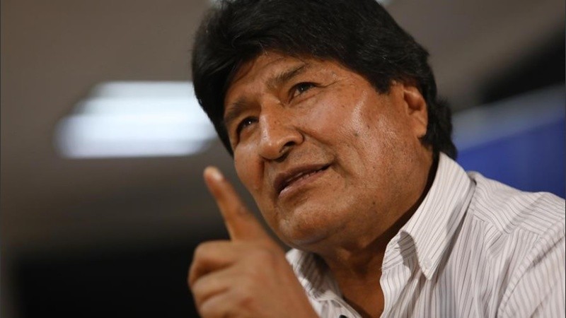 Morales está asilado en México.