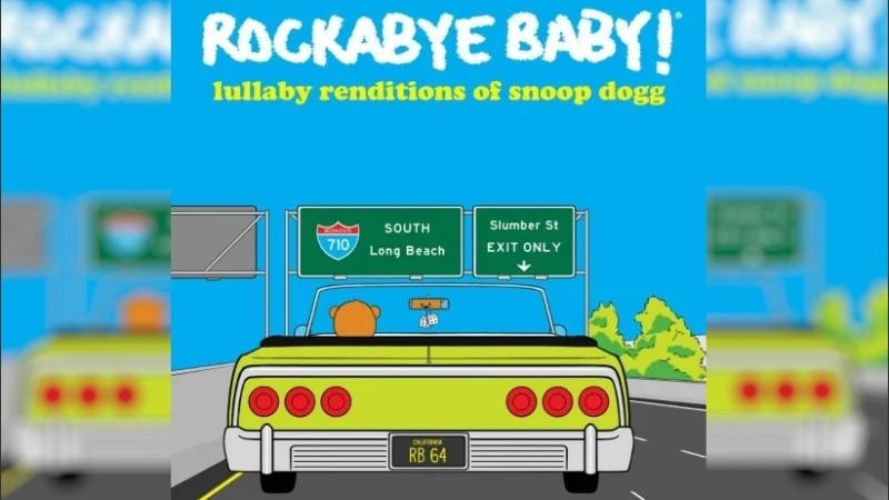 La tapa del disco con canciones de cuna de Snoop Dogg.