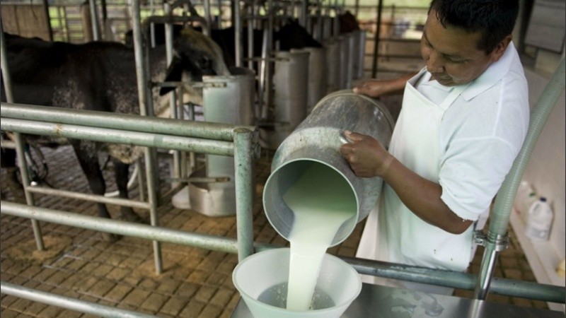 La industria láctea, uno de los sectores más afectados.