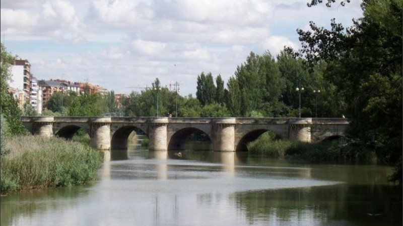 El bebé fue arrojado al río Carrión, en Palencia.