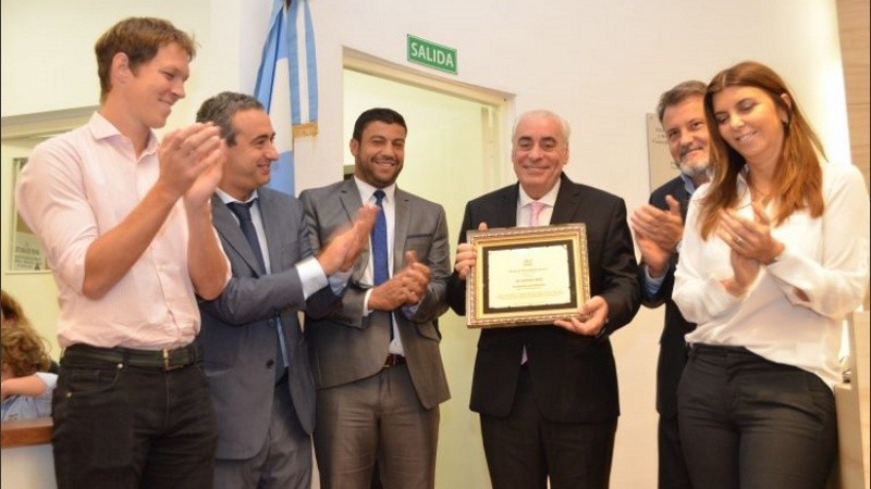Díaz fue declarado Ciudadano Distinguido por el Concejo en abril de 2019.