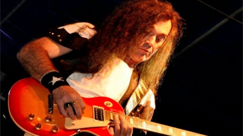 El guitarrista Gady Pampillón Integró Alakrán, La Torre y Tarzen.