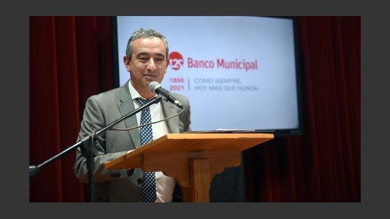 El intendente Pablo Javkin presidió los actos por el 125 aniversario del Banco Municipal