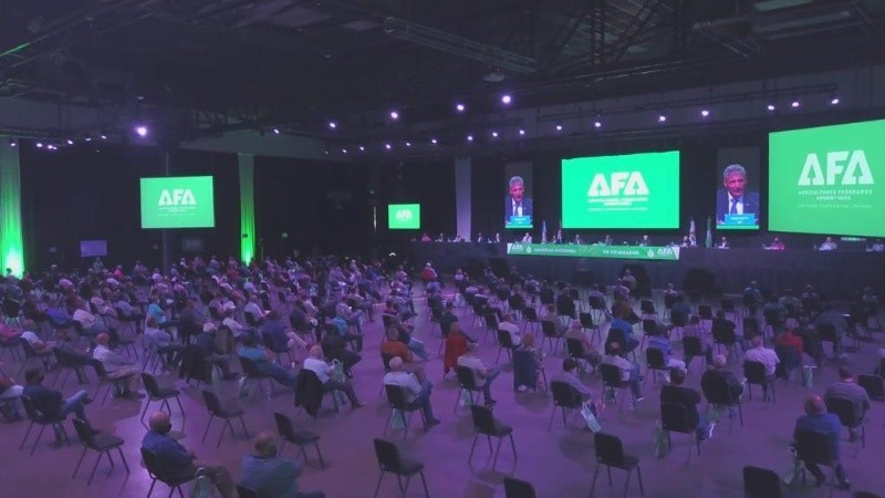 AFA juntó a 300 delegados de todo el país extremando cuidados sanitarios