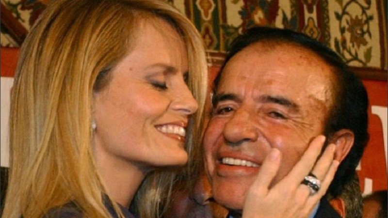 Menem y Bolocco se habían casado en 2001.