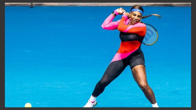 Serena Williams y su catsuit en el Australian US Open 2021