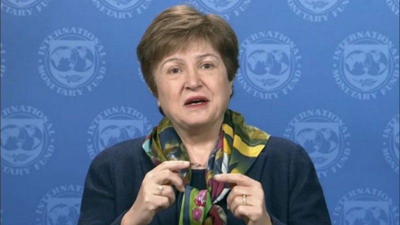 La titular del FMI, Kristalina Georgieva.
