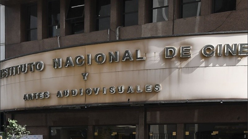 Fachada del Instituto Nacional de Cine y Artes Audiovisuales (Incaa)