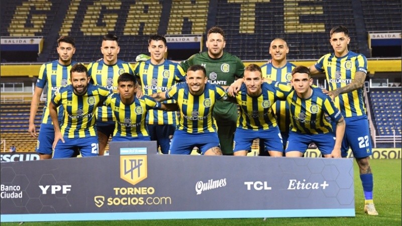 Los once que iniciaron el cotejo con Boca Juniors.