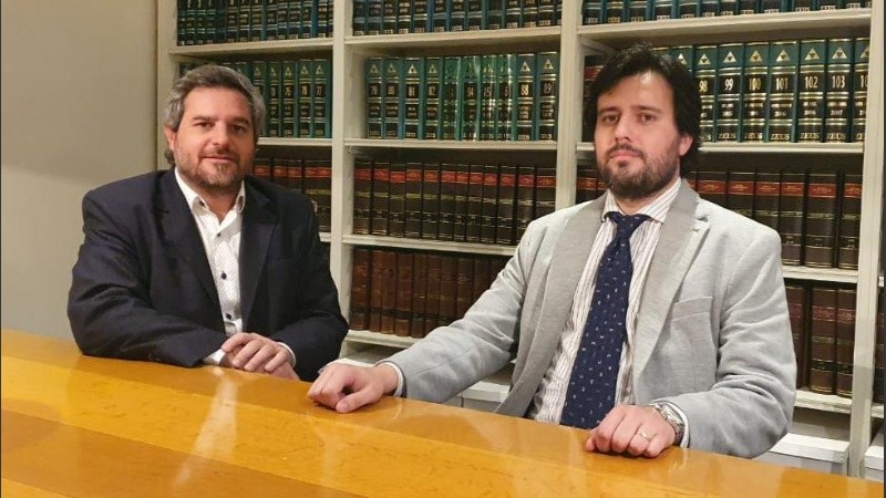Guillermo Mionnet y Mariano Pujol, abogados que representan el 20% de los acreedores de Gyt.
