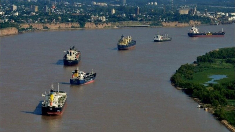 El acondicionamiento de la vía navegable es la mayor obra de infraestructura logística del país