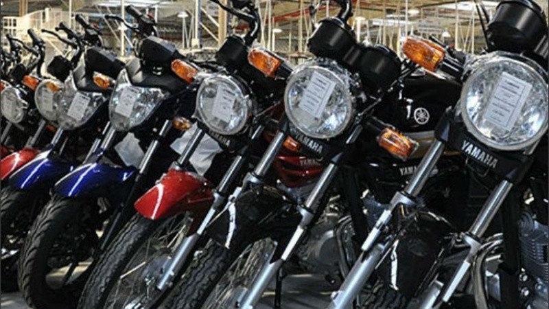 El patentamiento de motos creció en 2021.