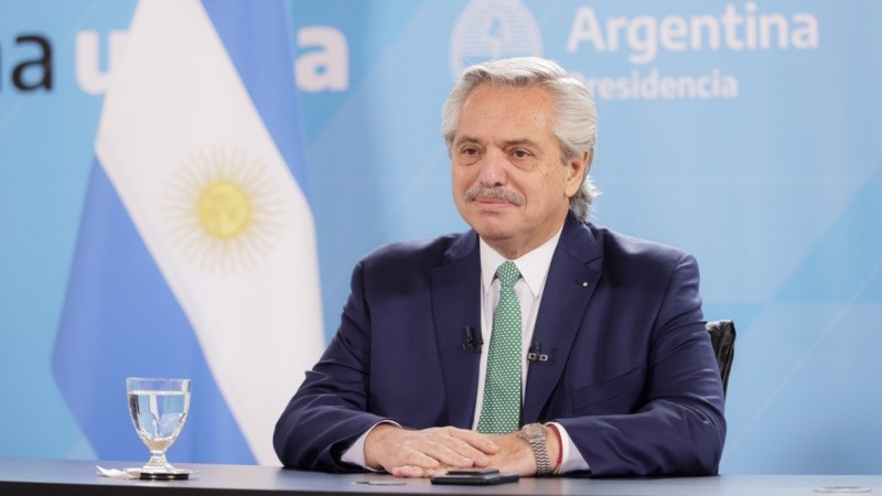 El presidente Alberto Fernández se refirió al acuerdo con el FMI.