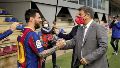 El presidente de Barcelona, contra Messi: "Si quiere volver, tendrá que ser gratis"
