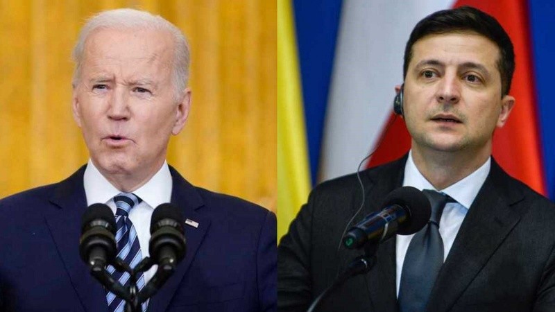 Joe Biden ratificó el apoyo de Estados Unidos hacia Ucrania en diálogo con Volodimir Zelenski.