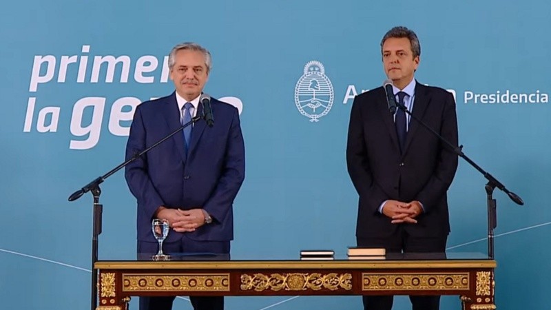 Massa asumió en la unificación de tres ministerios.