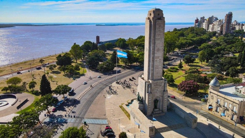 La celebración del Día de la Bandera es un buen motivo para visitar Rosario este fin de semana