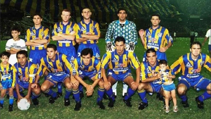 El equipo canalla tenía figuras de la talla de Palma, Vitamina Sánchez, Coudet, Bonano y Da Silva.