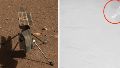 Video: la Nasa estudia un raro objeto que se adhirió al "helicóptero" que sobrevuela Marte
