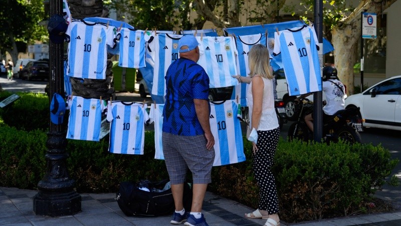 La camiseta de Messi es la que más se vende. 