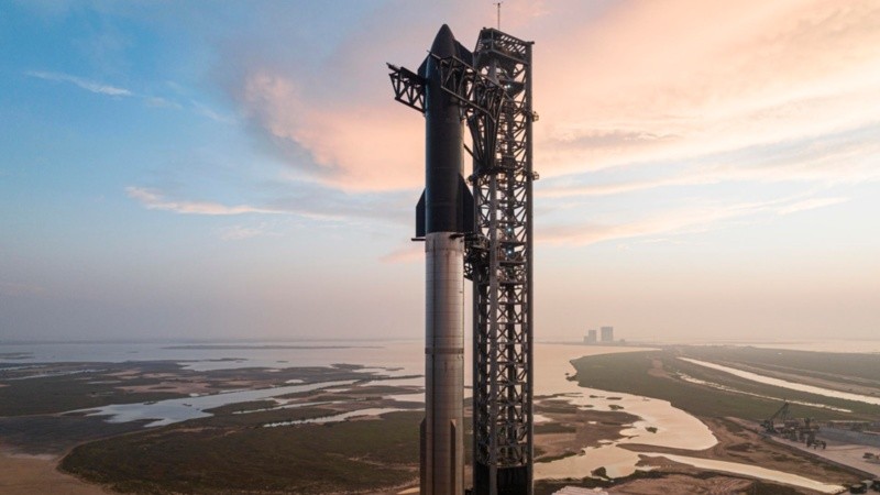 El puerto espacial de SpaceX en Boca Chica, Texas