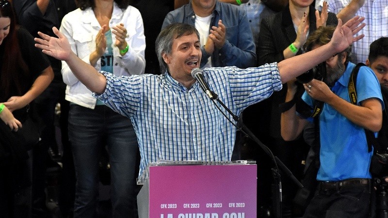 El referente de La Cámpora habló durante un plenario del Partido Justicialista porteño.