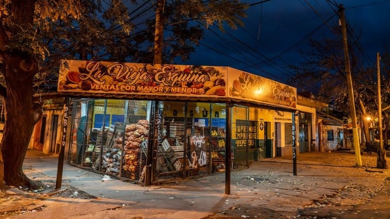 El ataque fue en la verdulería “La vieja esquina”, de Gutiérrez y Corrientes.