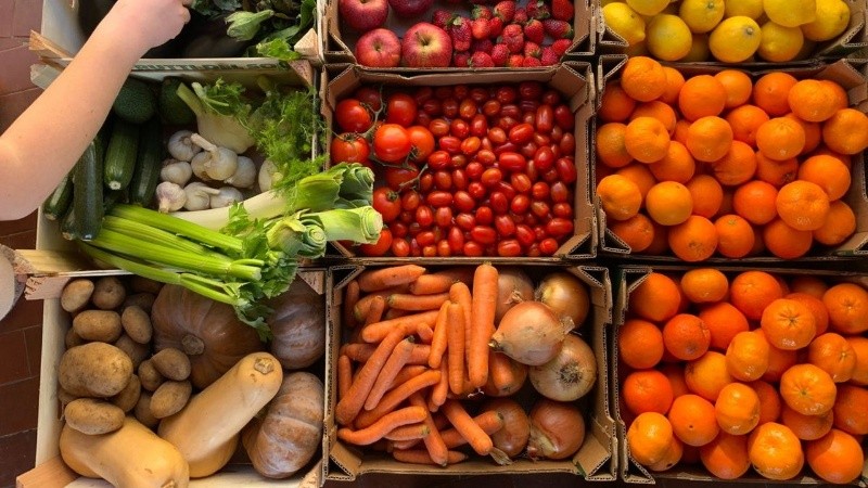 Las subas de frutas y verduras superó en más de un 70% a la inflación interanual. 
