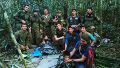Colombia: encontraron con vida a cuatro niños que llevaban 40 días desaparecidos en la selva