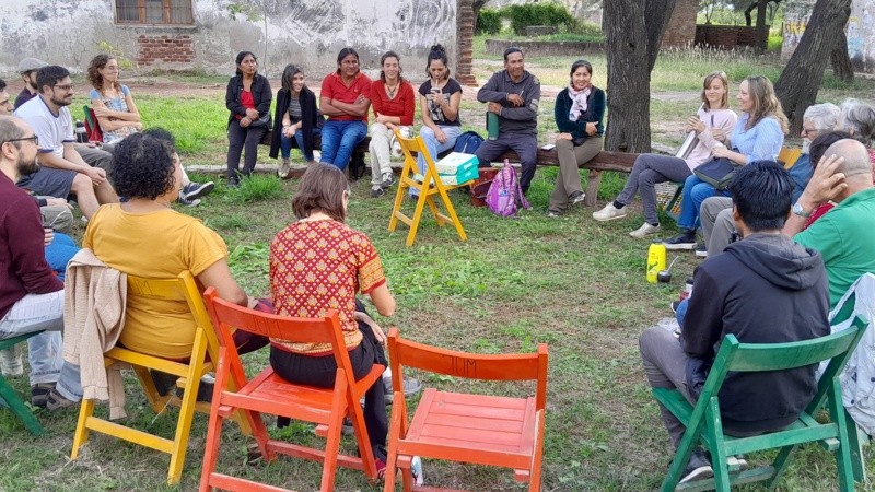 En Santa Fe, el taller se realizó en San Javier, Garabato y Villa Ocampo.