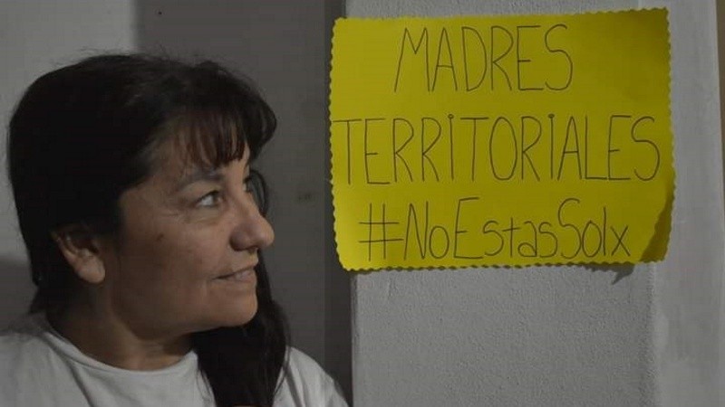 Betina Zubeldía, de la organización Madres Territoriales con presencia en Cabín 9.