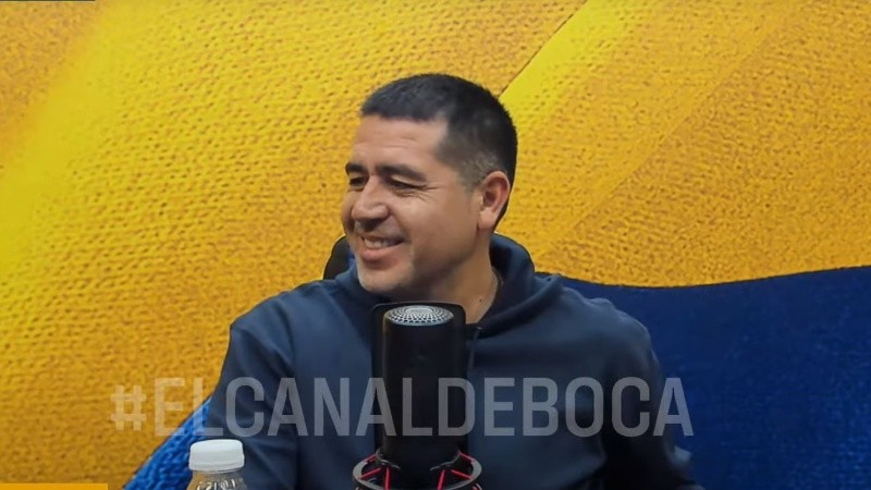 Riquelme habló con el canal oficial de club.