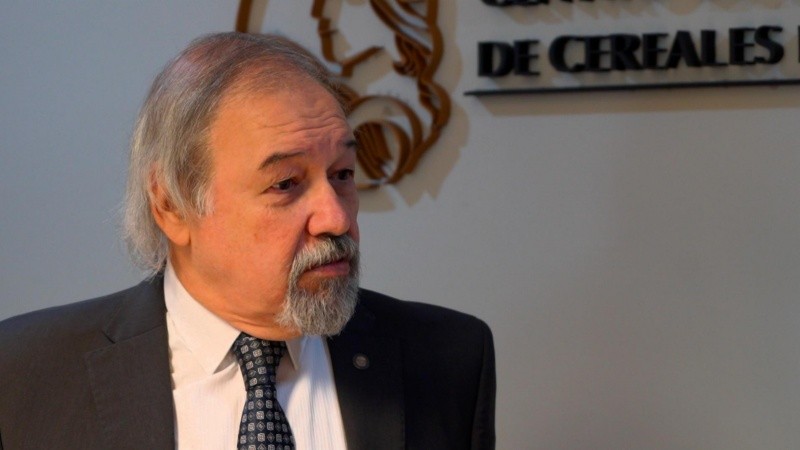 Daniel Boglione, presidente del Centro de Corredores de Cereales de Rosario.