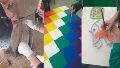 Una escuela de barrio Triángulo recolecta materiales artísticos para que los chicos no se queden sin aprender